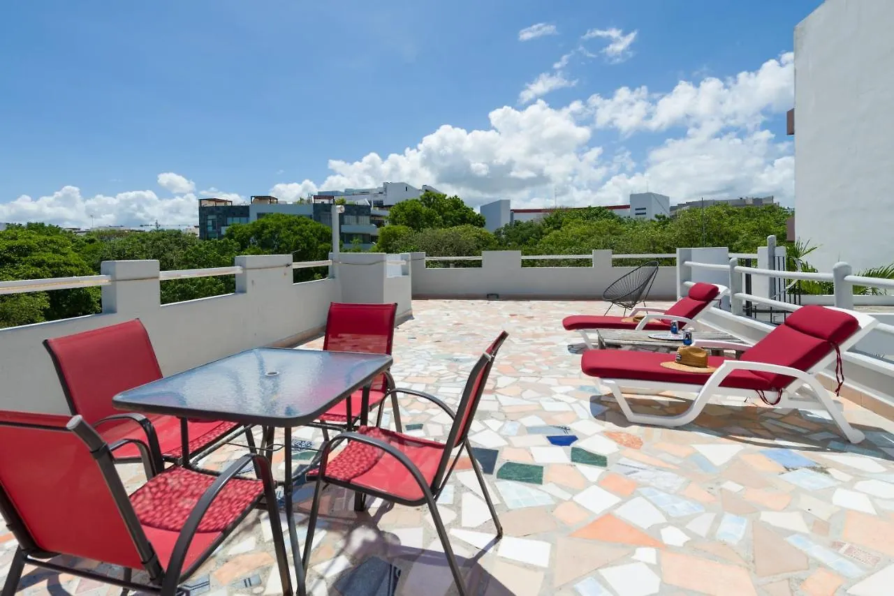 Апарт-отель Mi Casa Es Tu Casa Near Beach Apartments Плая-дель-Кармен Мексика
